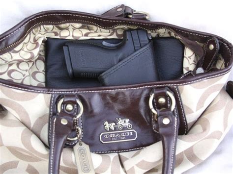 purse with holster built in|micro pistol purse carry holster.